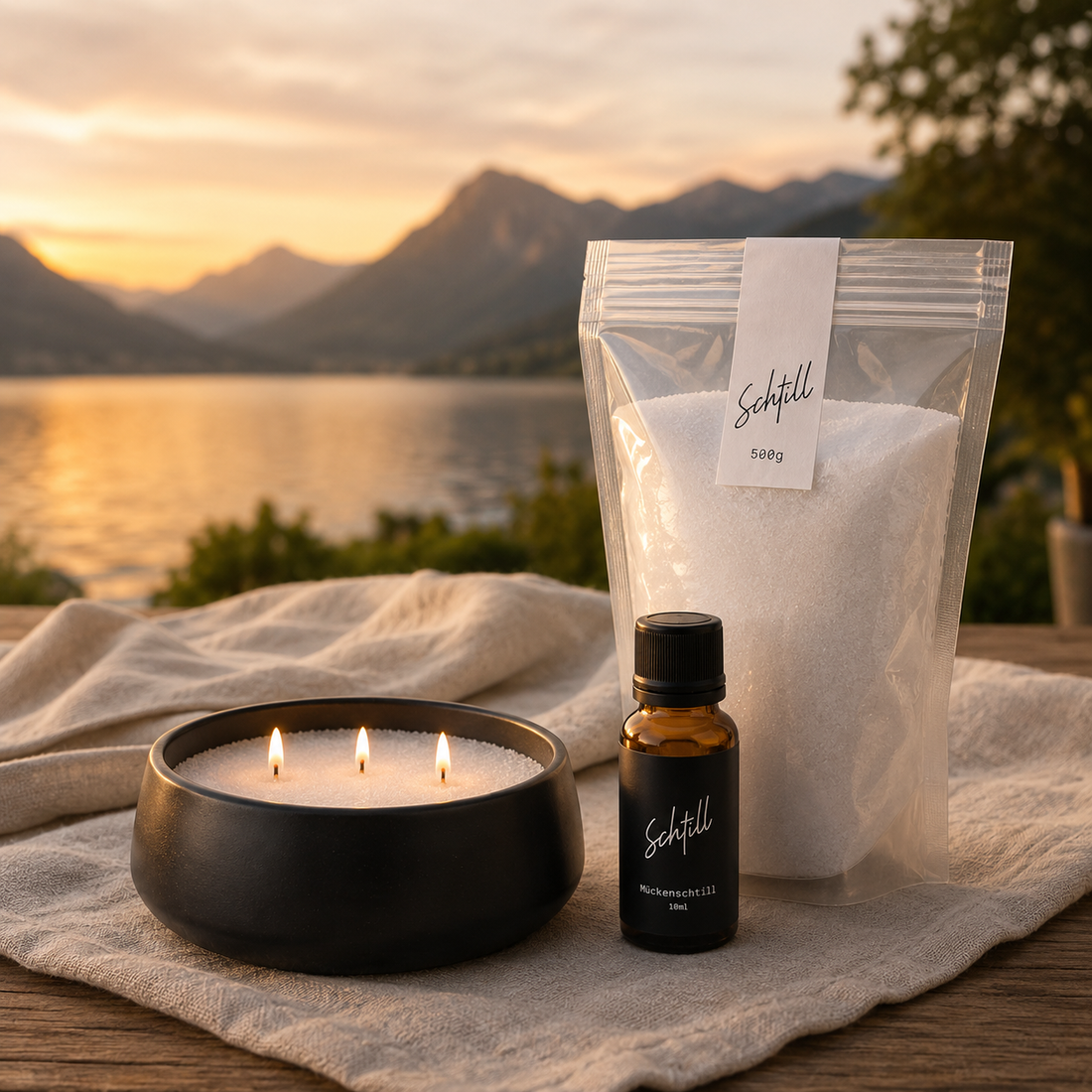 Citronella‑Kerze selber machen – natürlicher Insektenschutz aus Kerzensand