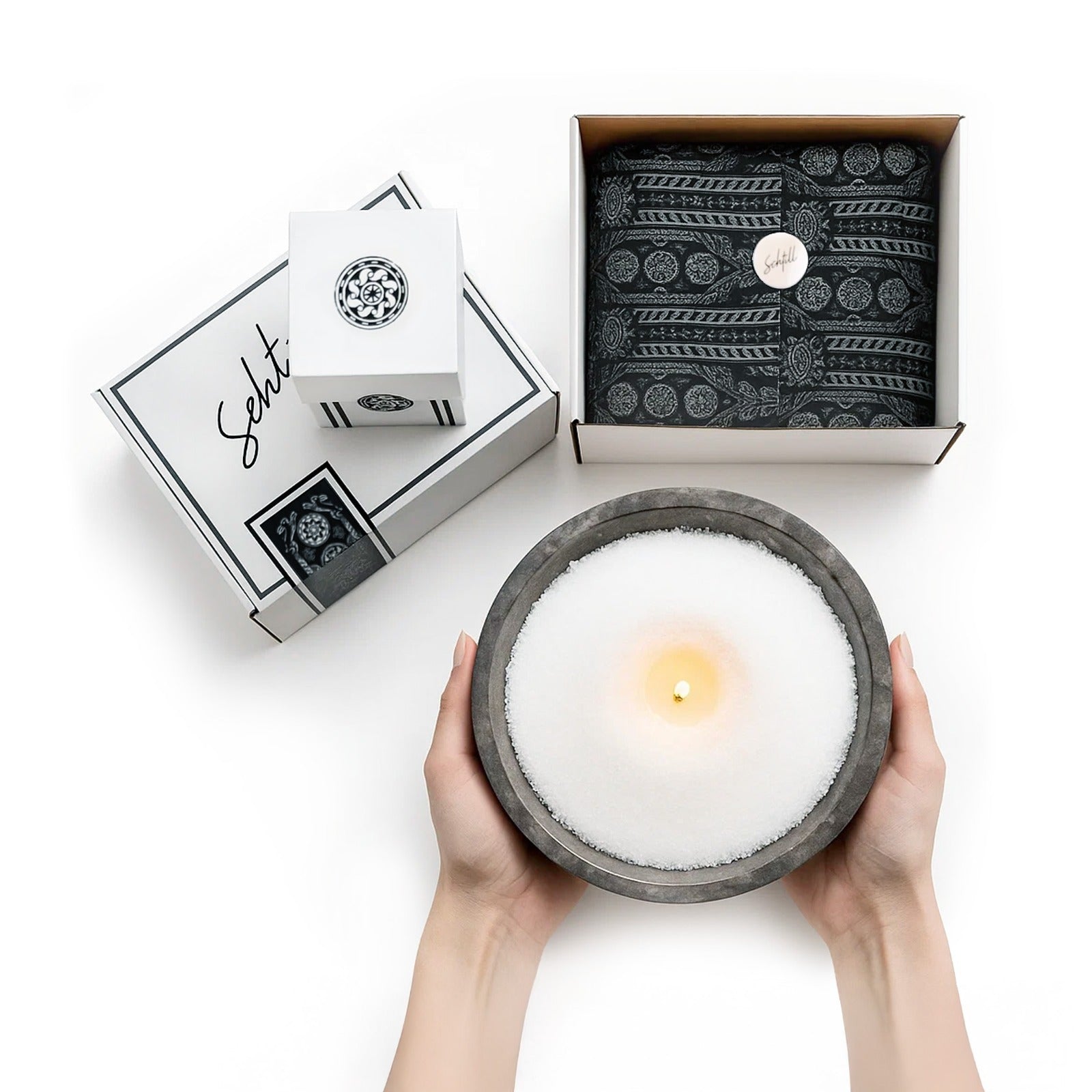 Kerzenschnee Geschenkbox Premium | Kreatives Geschenk aus CH