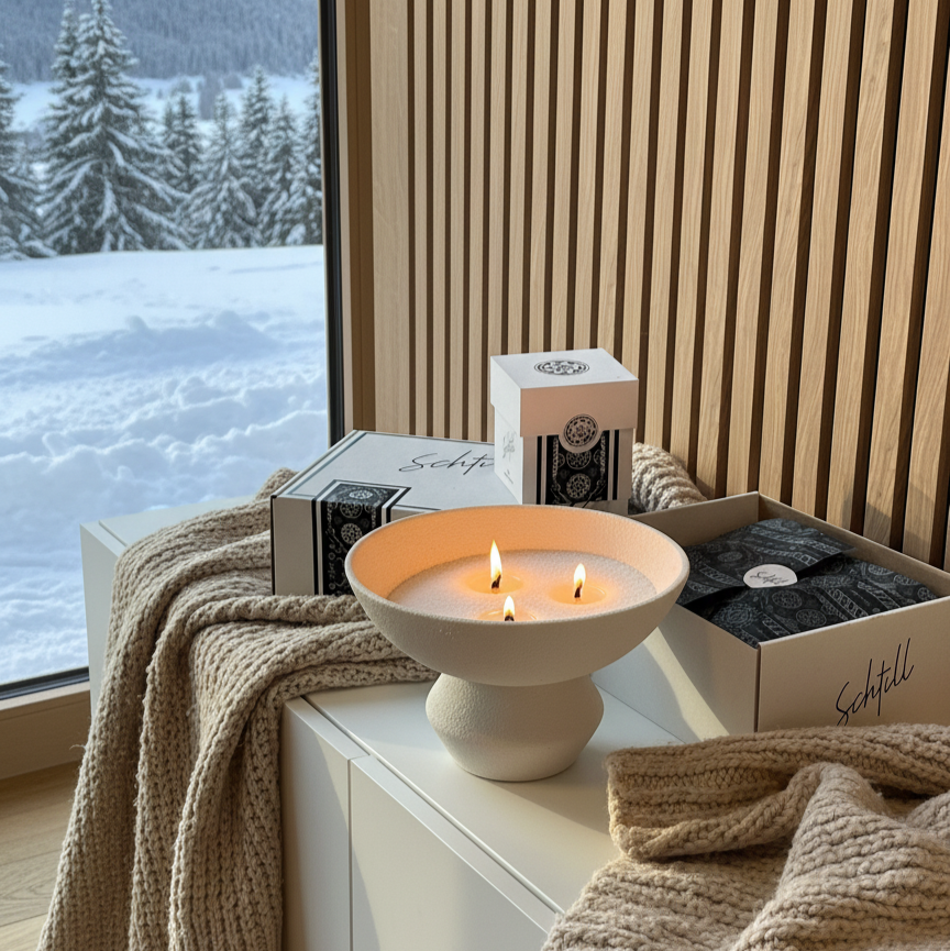 Kerzenschnee Geschenkbox